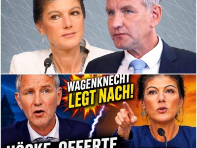 Politisches Machtbeben in Thüringen: Höckes brisantes Angebot an Wagenknecht und ihre gnadenlose Abrechnung
