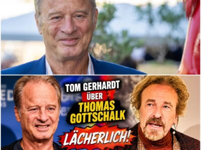 „So lächerlich!“ – Tom Gerhardt platzt der Kragen und verteidigt Thomas Gottschalk mit harschen Worten gegen heftige Sexismus-Vorwürfe