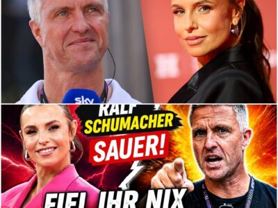 „Das war übergriffig!“ – Ralf Schumacher rechnet nach schwerem Unfall gnadenlos mit TV-Moderatorin Laura Wontorra ab